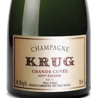 Krug Grande Cuvee Brut Champagne (Engraved Bottle)