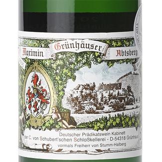 Carl von Schubert Weingut - Maximin Grunhauser Abtsberg Kabinett Auktion
