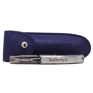 Sotheby's: Stainless Steel Corkscrew with Sleeve